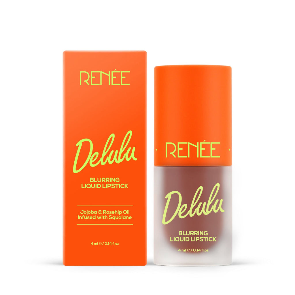 Delulu Blurring Matte Liquid Lipstick - Brown Blocked