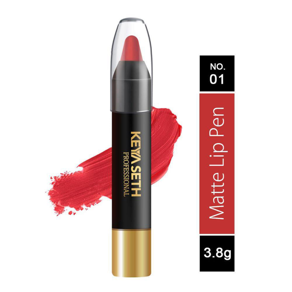 Professional Matte Lip Pen - Bright Red