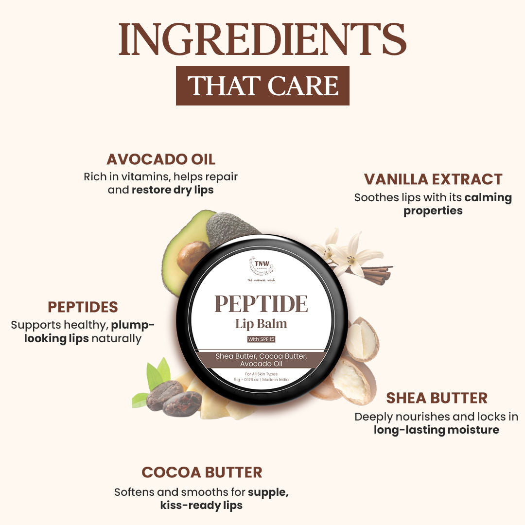 Peptide Lip Balm - Vanilla