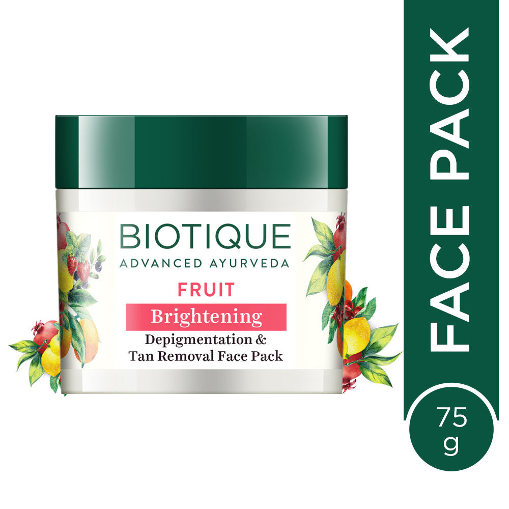 Bio Fruit Brightening- Depigmentation & Tan Removal Face Pack