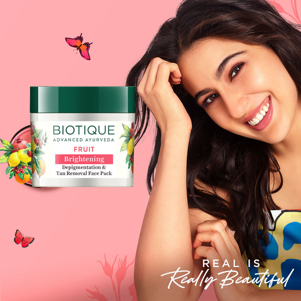 Bio Fruit Brightening- Depigmentation & Tan Removal Face Pack