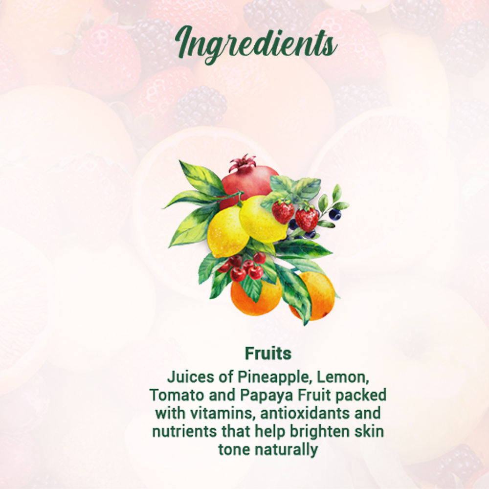 Bio Fruit Brightening- Depigmentation & Tan Removal Face Pack