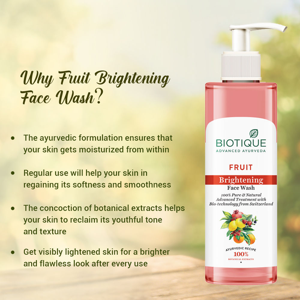 Fruit Brightening Face Wash