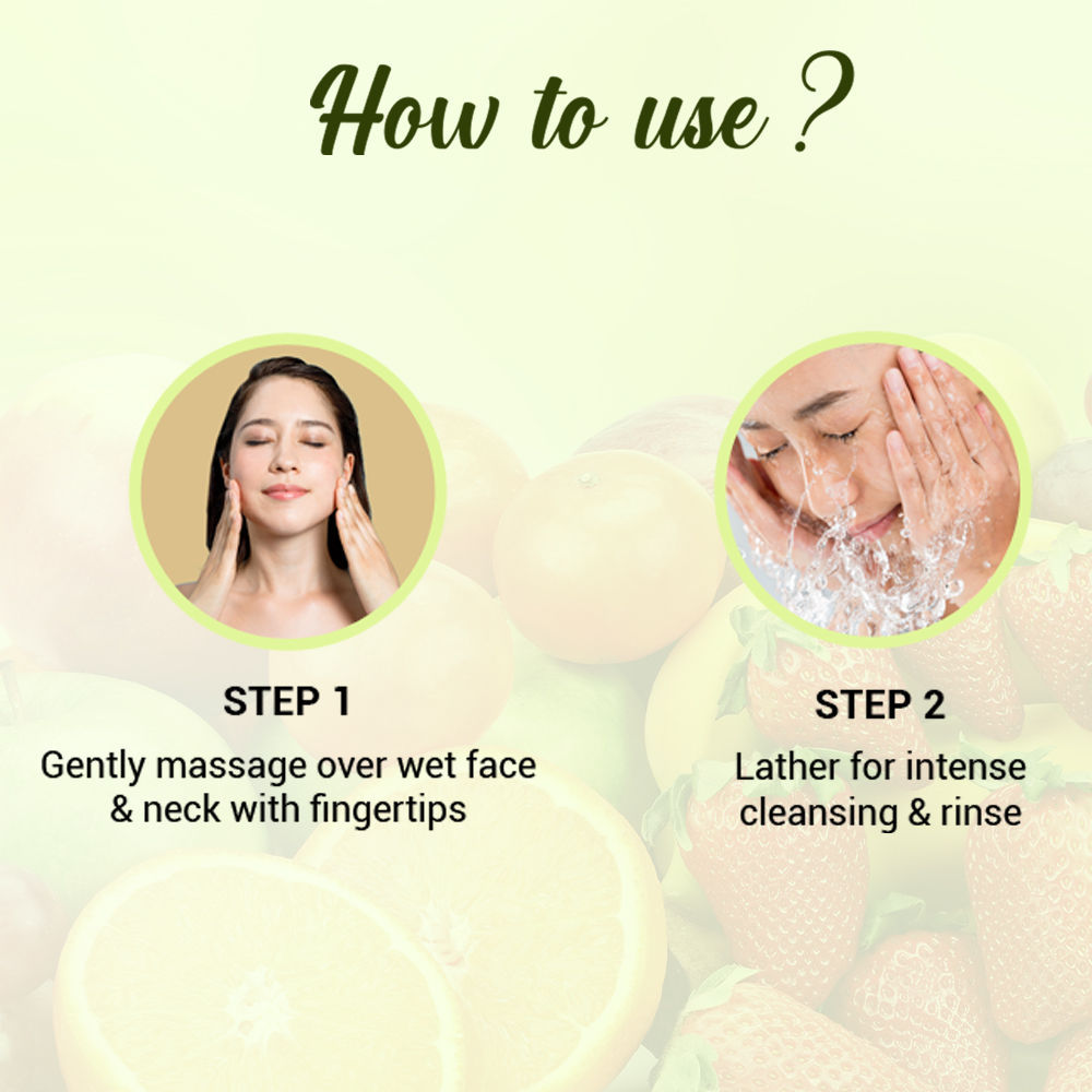 Fruit Brightening Face Wash