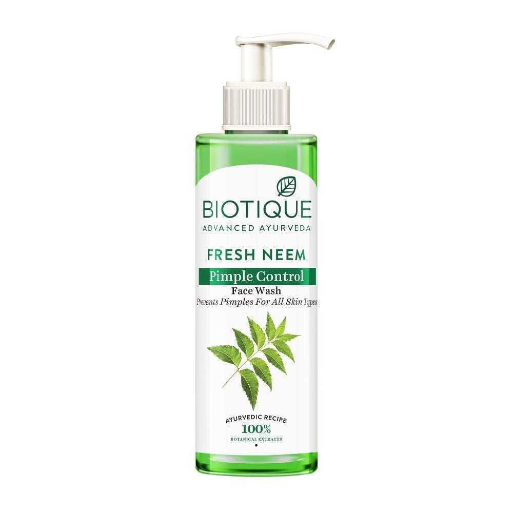 Bio Neem Purifying Face Wash Prevents Pimples For All Skin Types