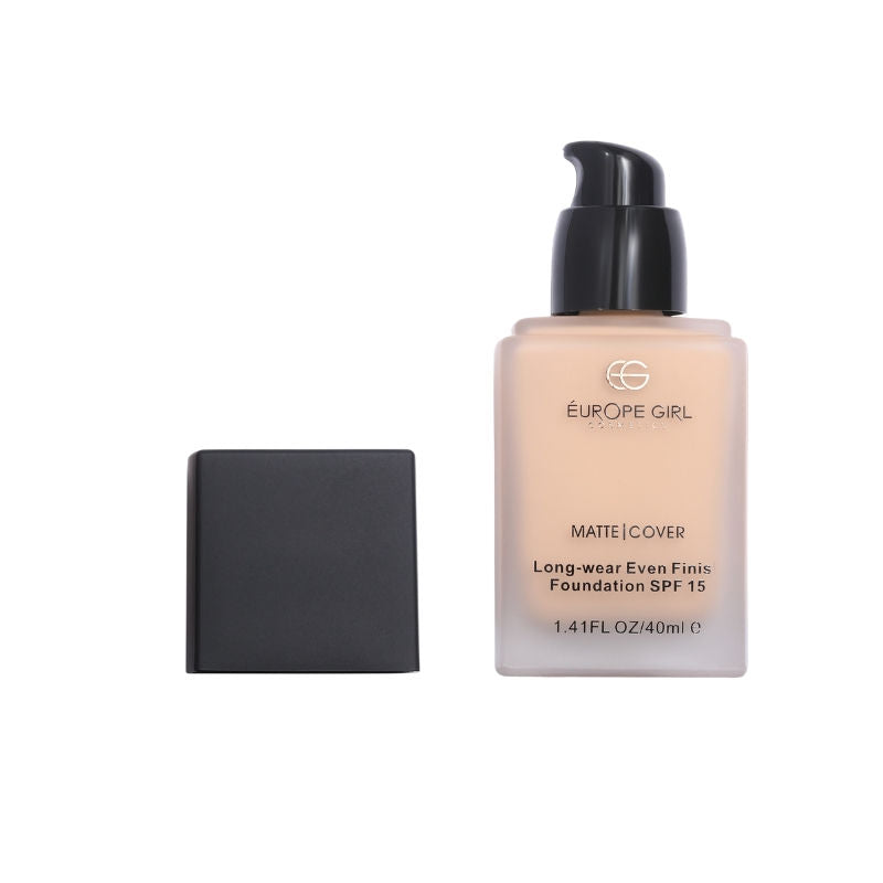 Matte Cover Foundation SPF 15 - 180 Medium Dark Natural Undertone