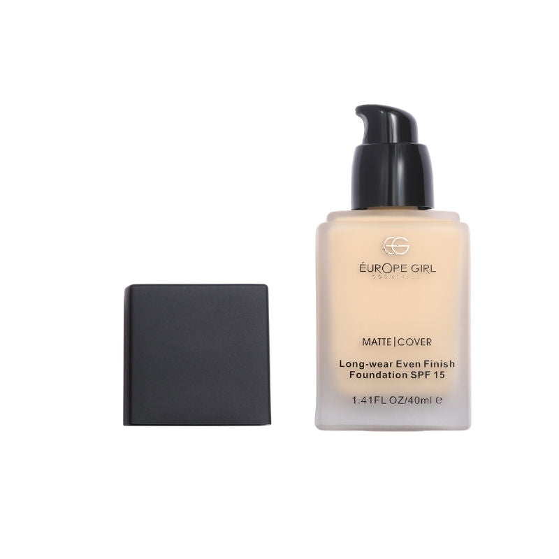 Matte Cover Foundation SPF 15 - 200 Dark Natural Undertone