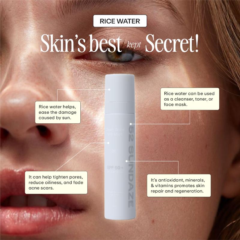 Rice Water Sunscreen Mist SPF 50+ PA++++