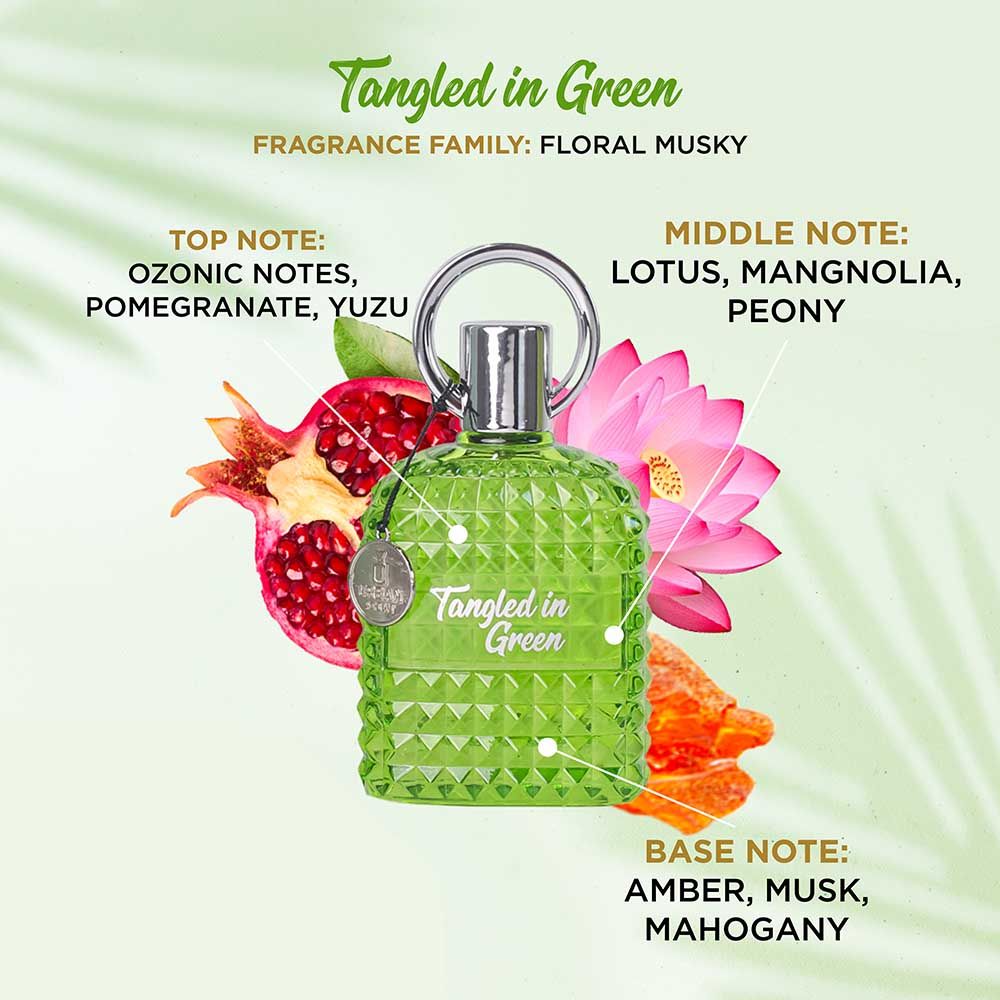 Urban Scent Tangled In Green Long Lasting Perfume For Women