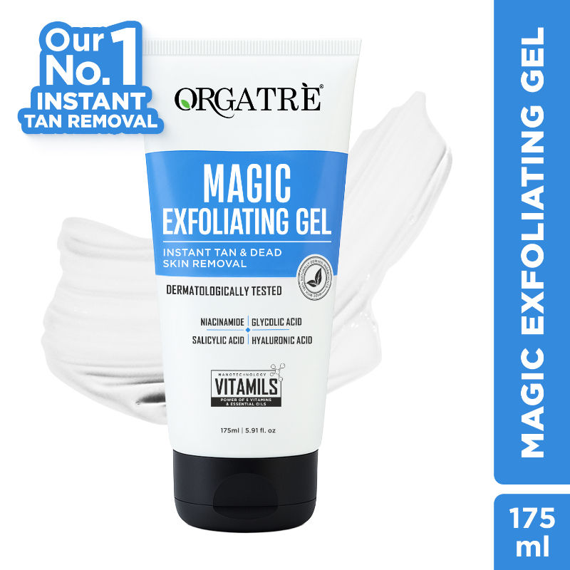 Instant Tan & Dead Skin Removal Exfoliating Gel For Women & Men - Tanning Dead Skin Remover
