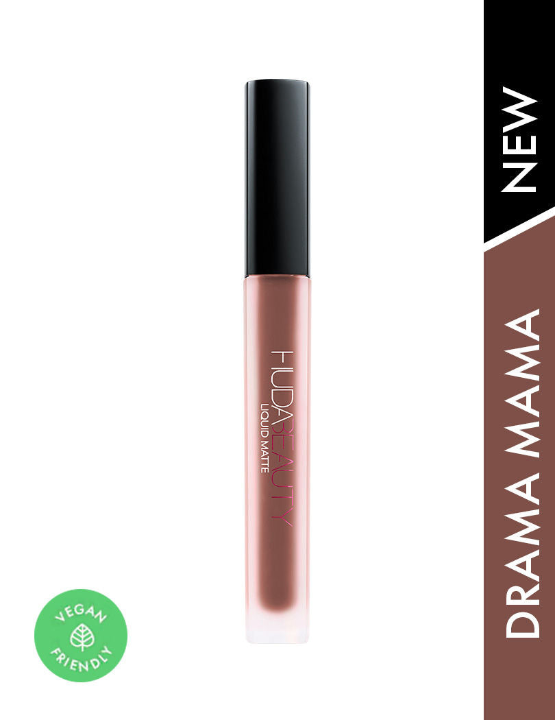 New Liquid Matte Ultra-Comfort Transfer-Proof Lipstick - Drama Mama