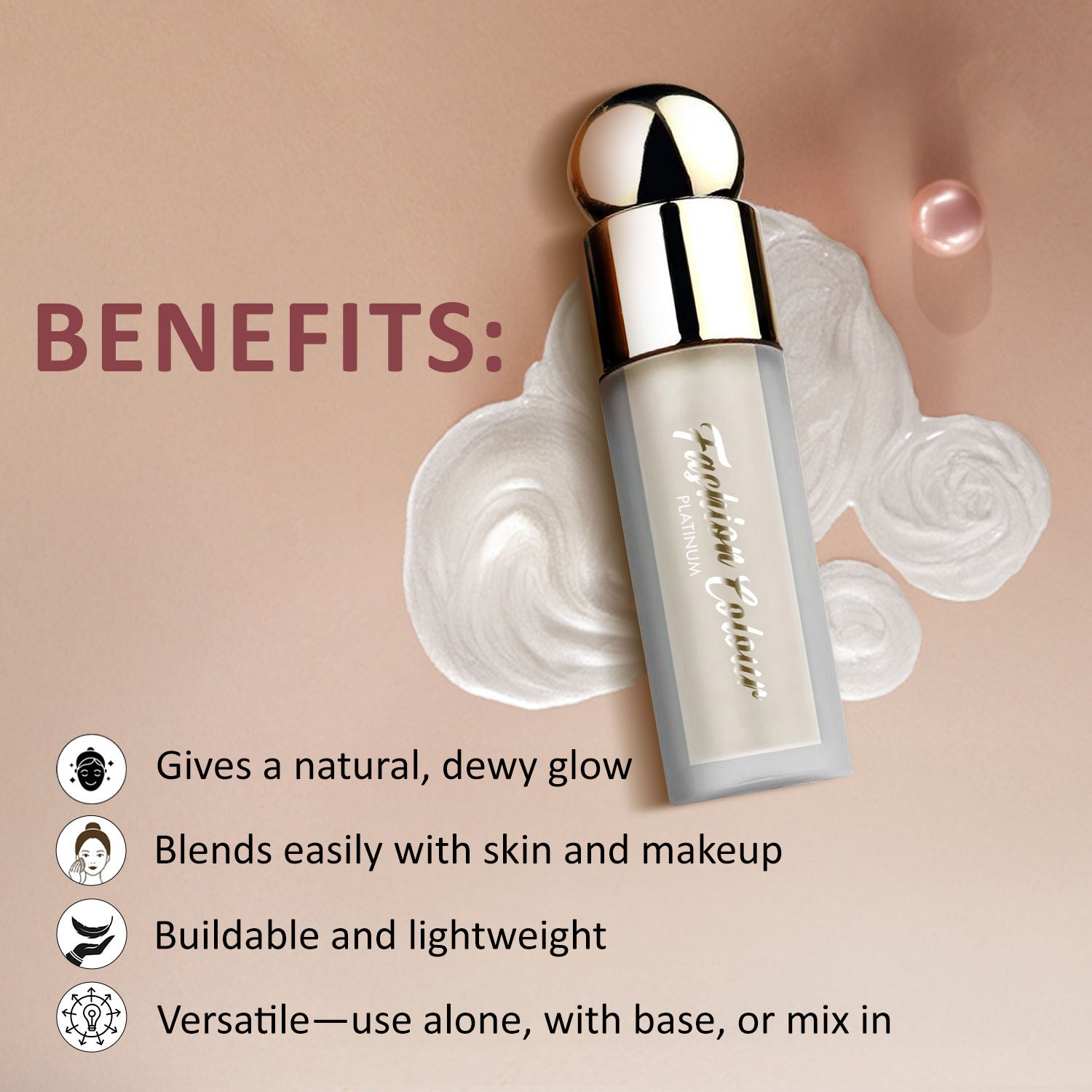 Platinum Glow Shine Liquid High-Lighter