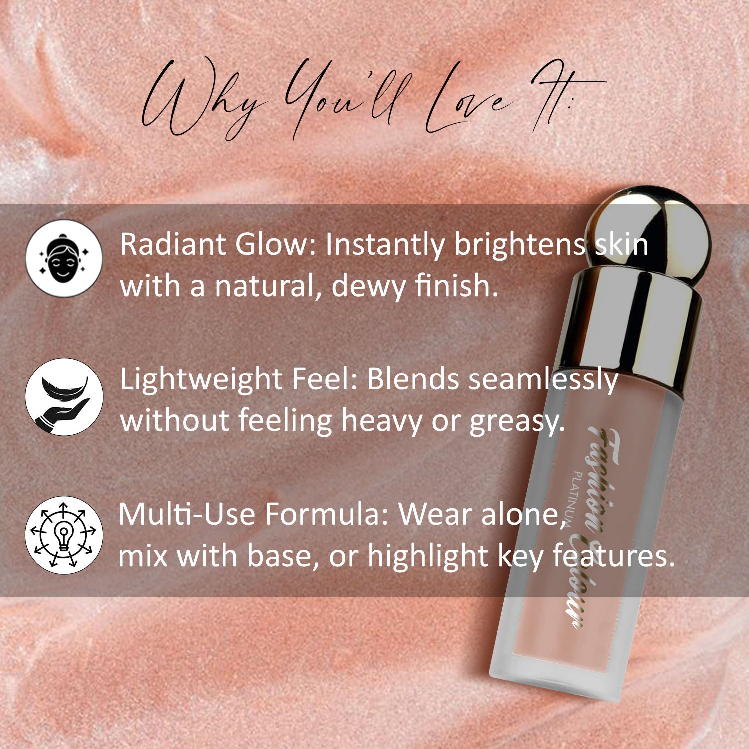 Platinum Glow Shine Liquid High-Lighter