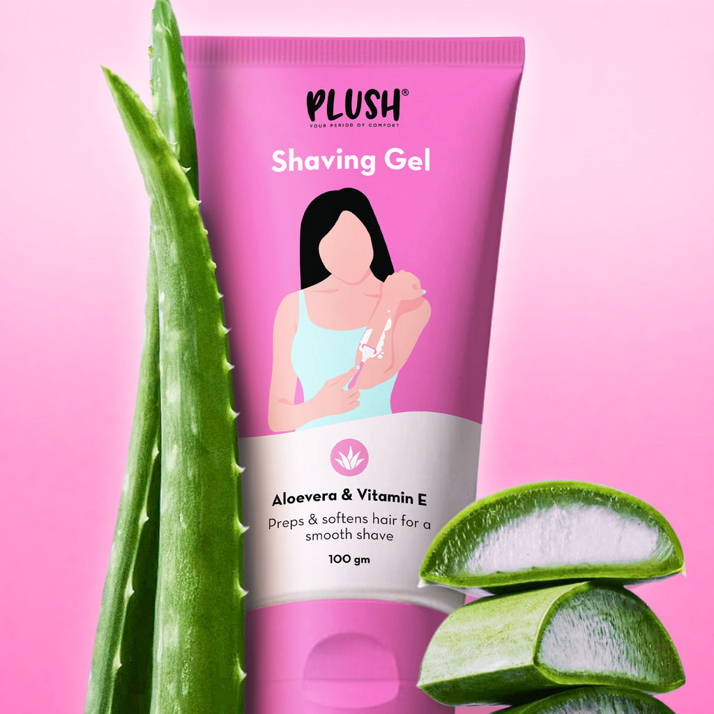 All-Natural Shaving Gel with Aloe & Vitamin E Extracts