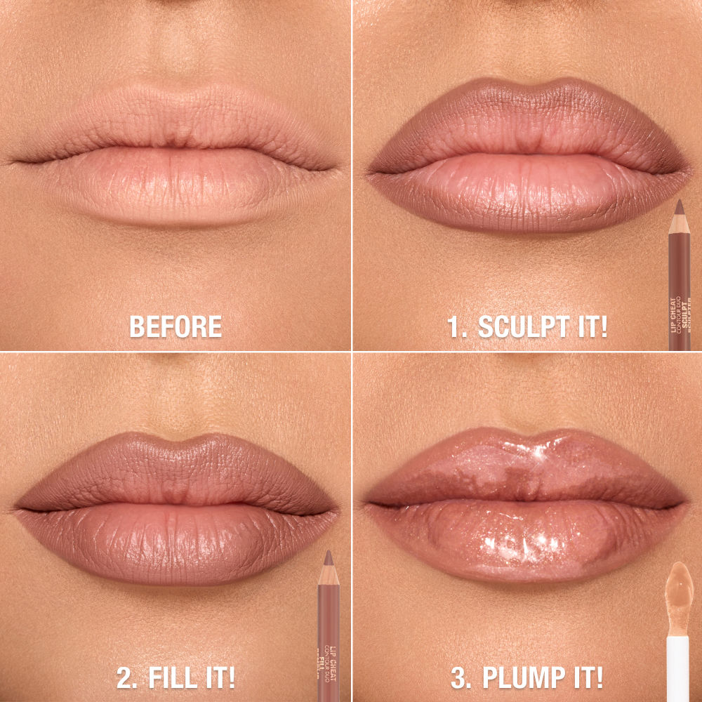 Super Nudes Lip Cheat Contour Duo