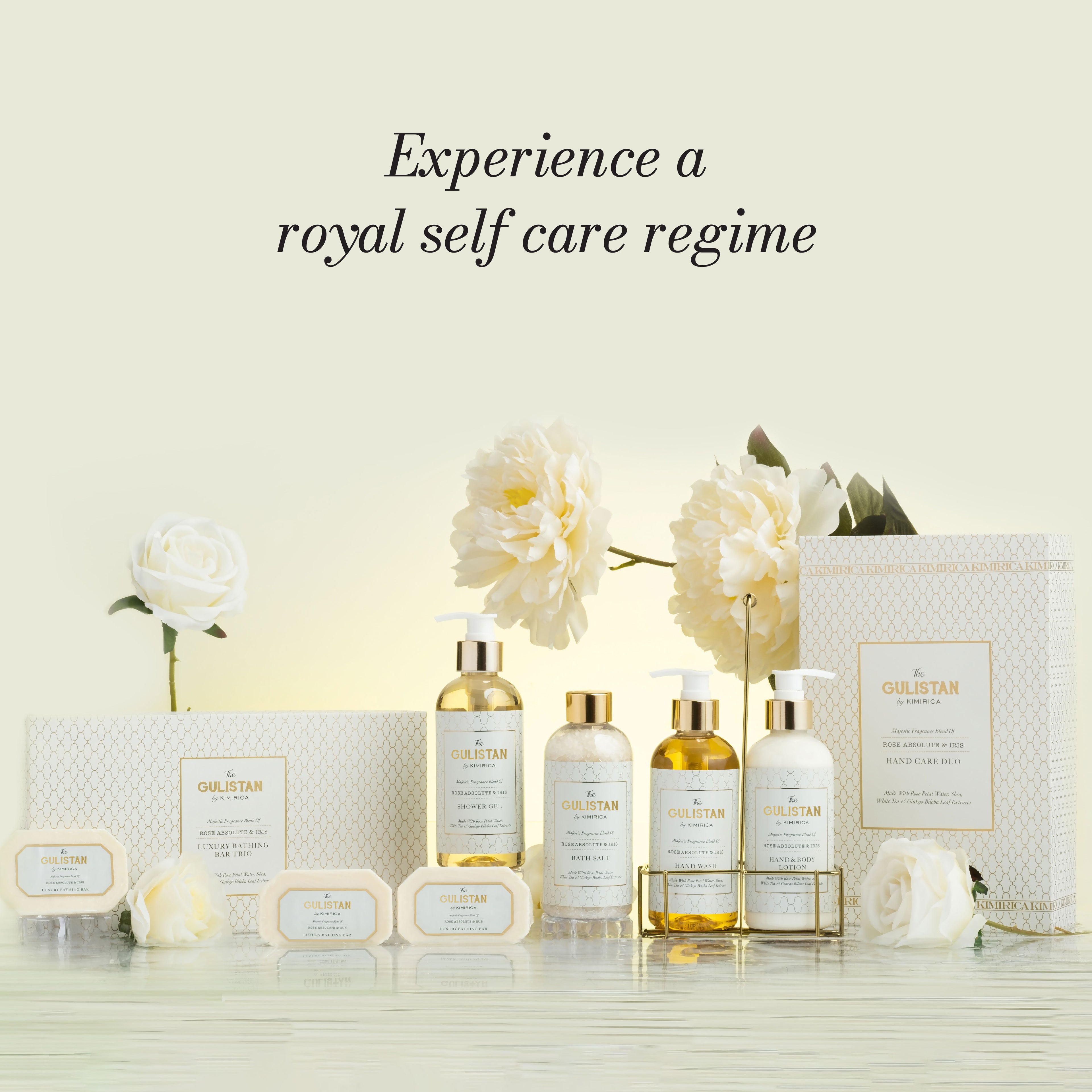 Gulistan Hand Cream With Rose Water & Shea Butter, Non-Greasy & Quick-Absorb, All Skin Type