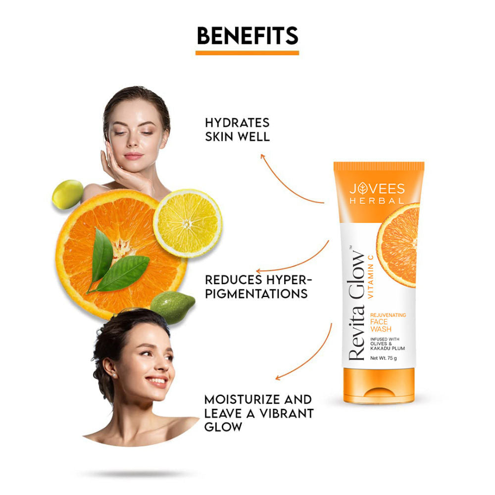 Herbal Vitamin C Face Wash Infused with Kakadu Plum and Olives