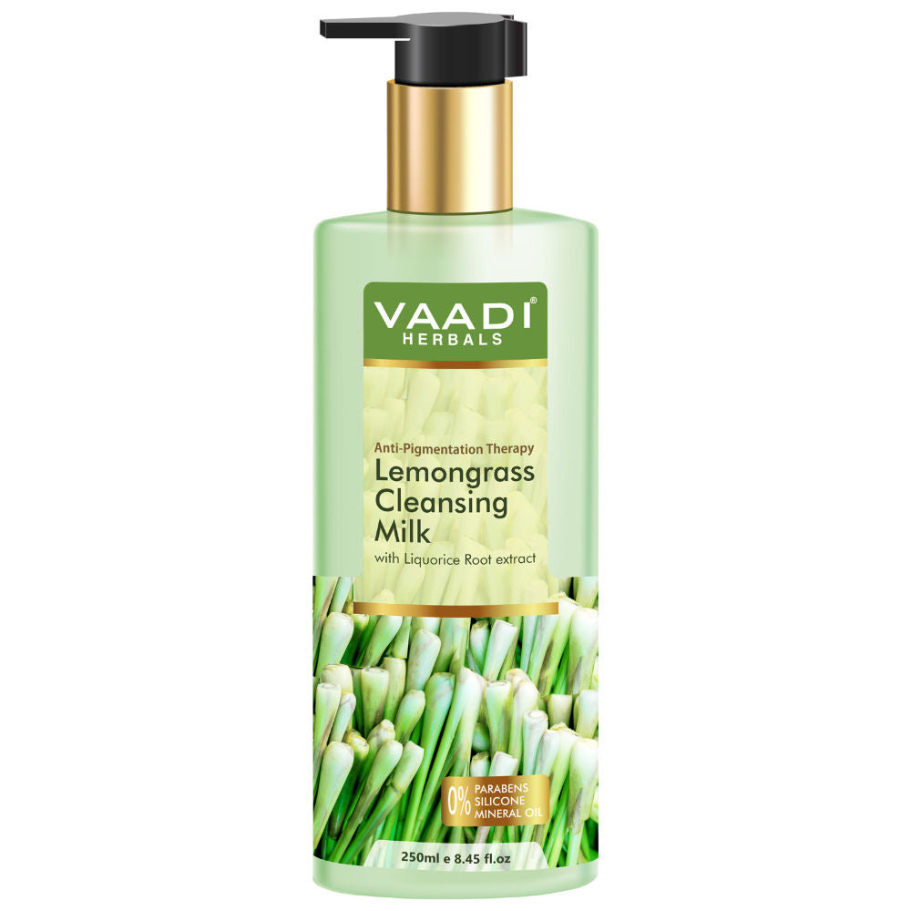 Lemongrass Cleansing Milk with Liquorice Root Extract
