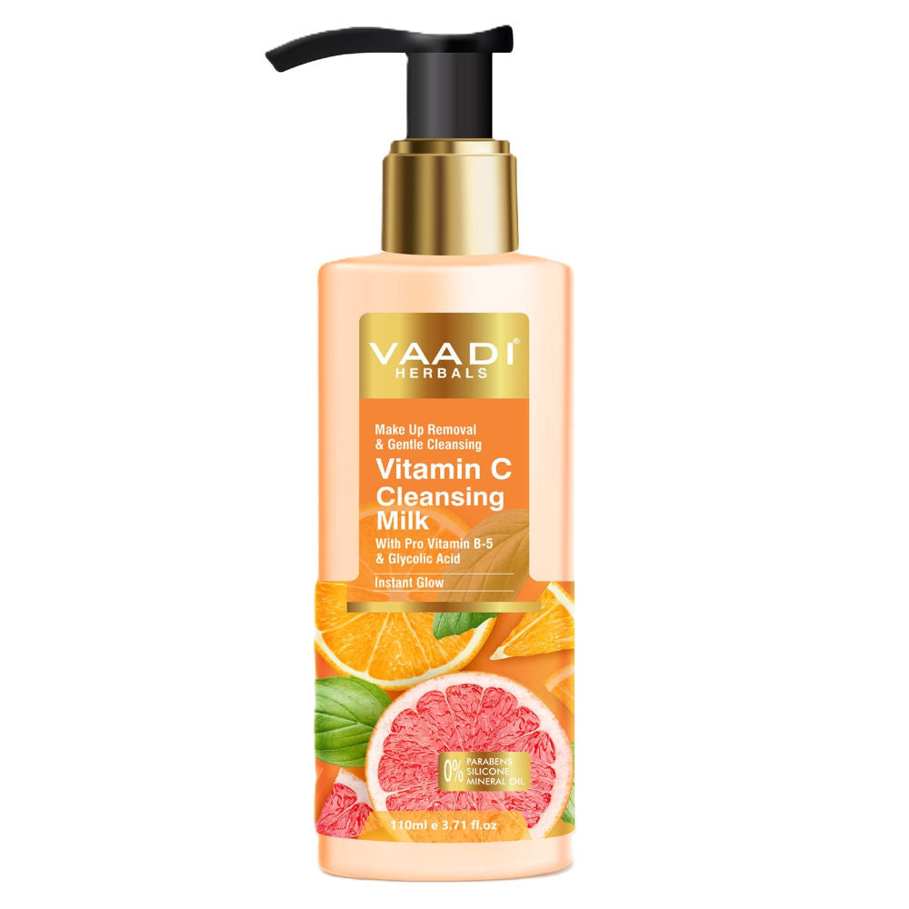 Vitamin C Cleansing Milk For Make Up Removal & Gentle Cleansing