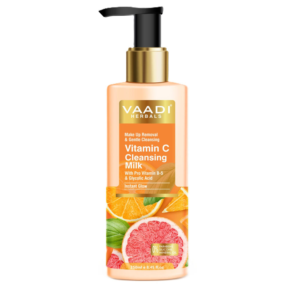 Vitamin C Cleansing Milk For Make Up Removal & Gentle Cleansing - 250ml