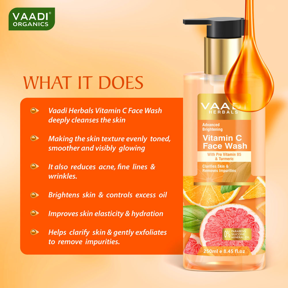 Advanced Brightening Vitamin C Face Wash