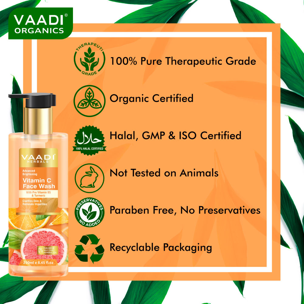 Advanced Brightening Vitamin C Face Wash