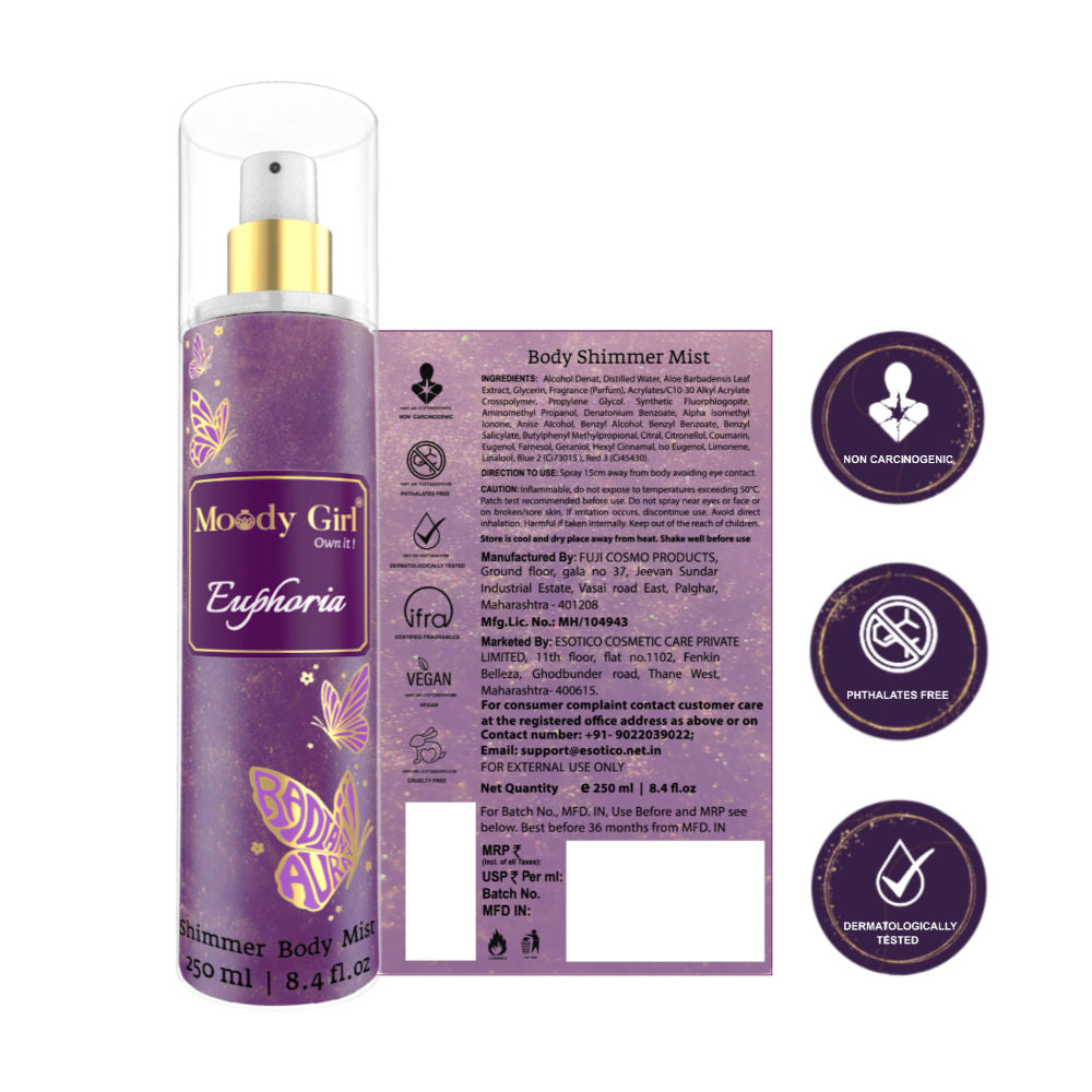 Euphoria Shimmer Body Mist
