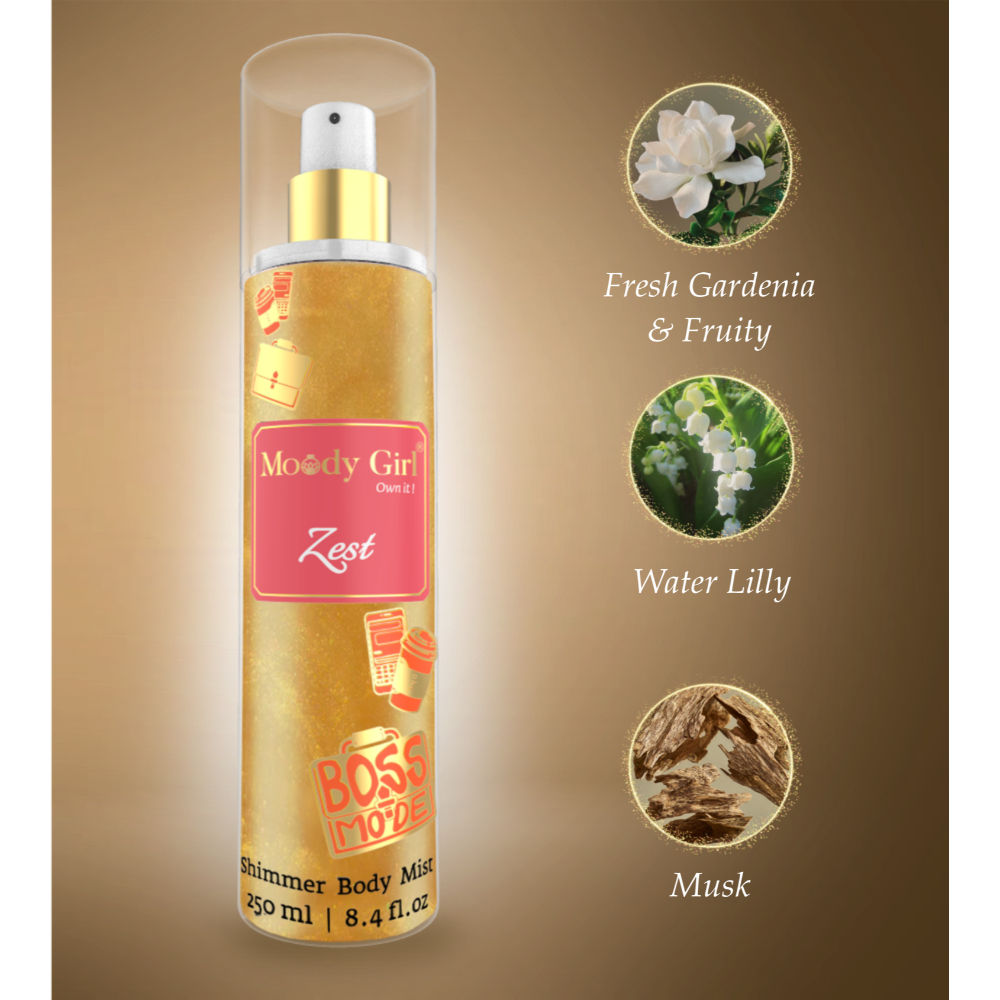 Zest Luxury Shimmer Body Mist