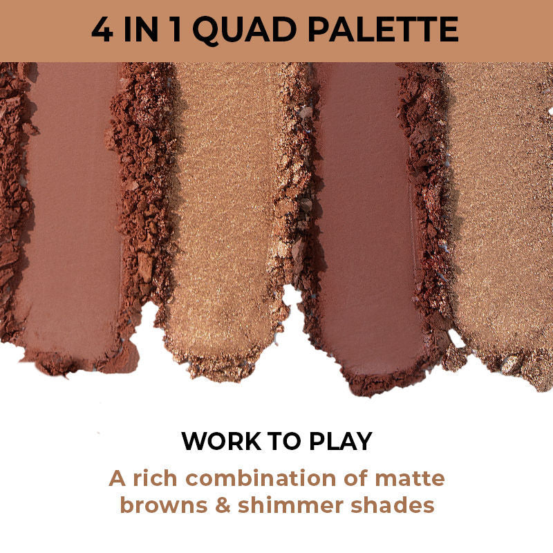 Eyes On Me! 4 In 1 Quad Eyeshadow Palette