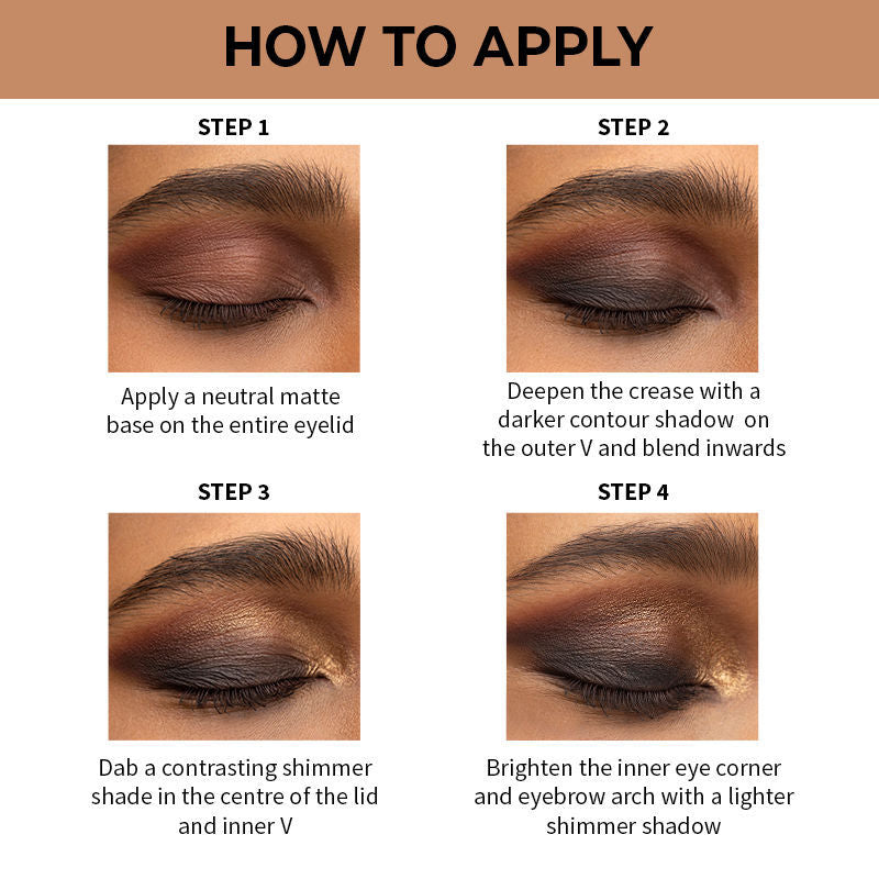 Eyes On Me! 4 In 1 Quad Eyeshadow Palette