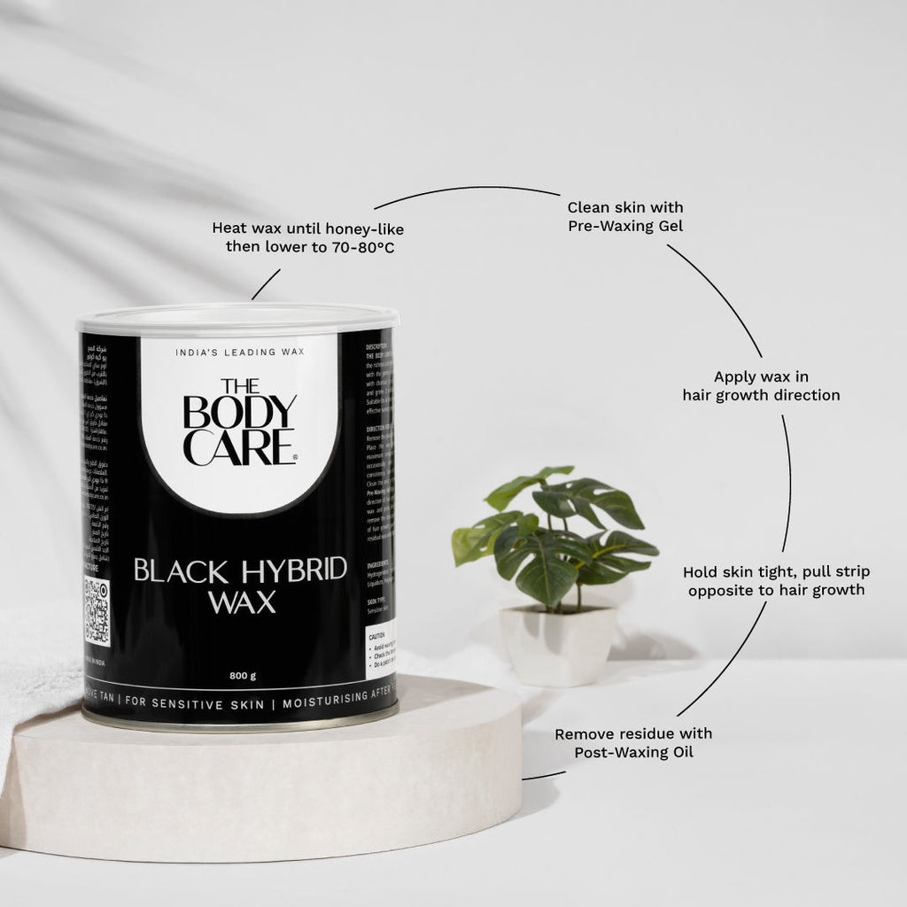 Black Hybrid Wax Jar