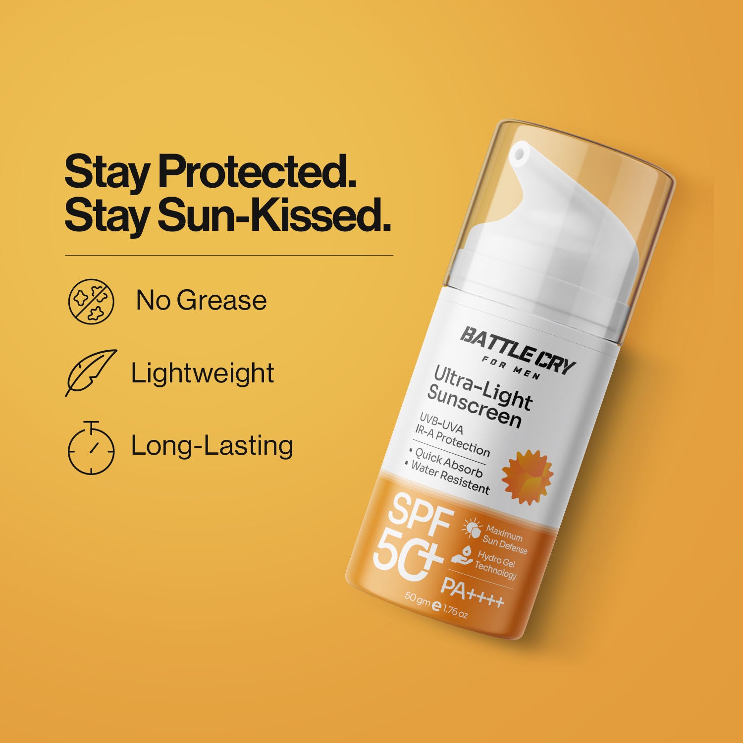 Ultra-Light Sunscreen with SPF 50+ PA+++