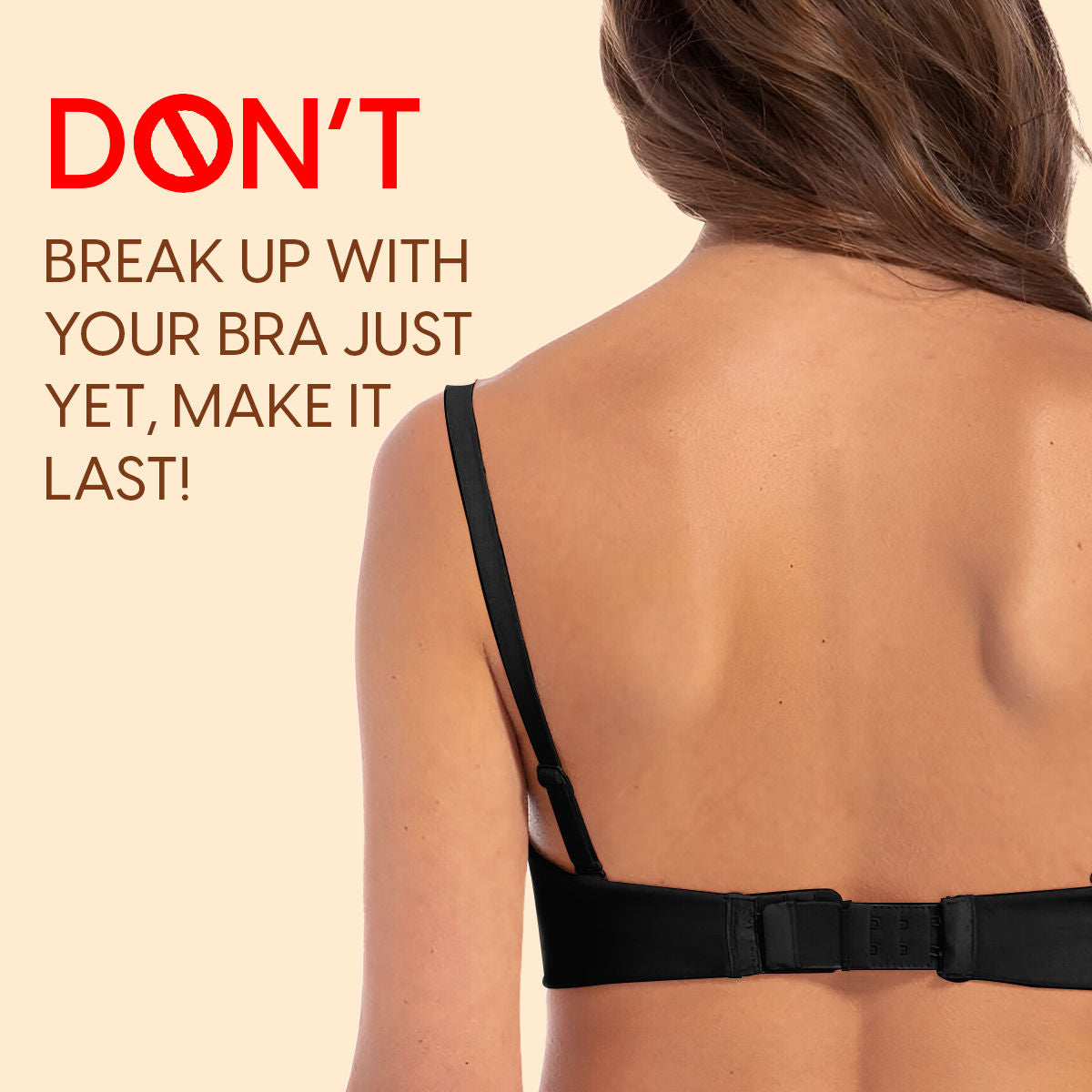 Bra Extender Stretchable Elastic Extension Strap Adjustable Buckle Clasp 2 Hook 3 Eye Black