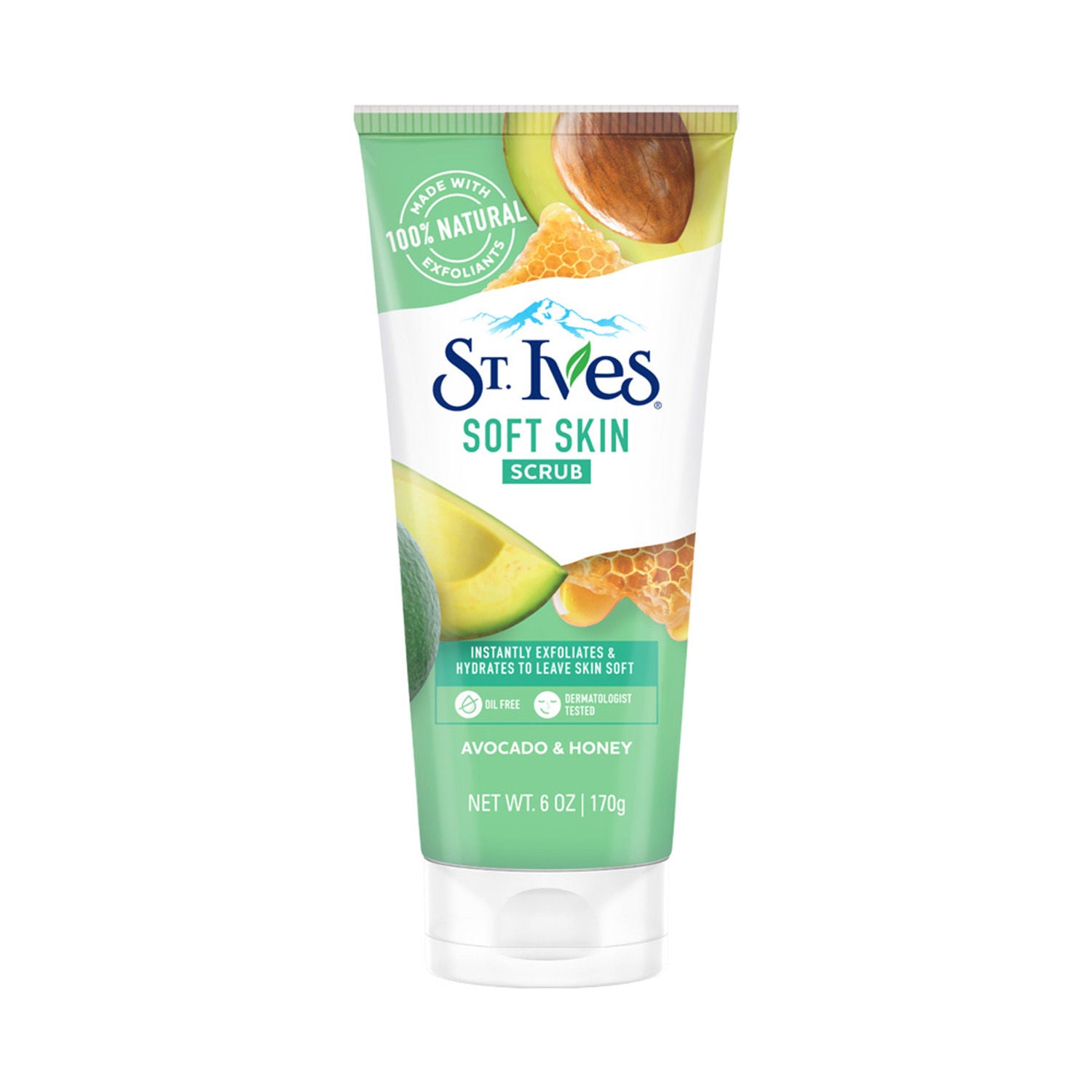 Soft Skin Avocado & Honey Face Scrub