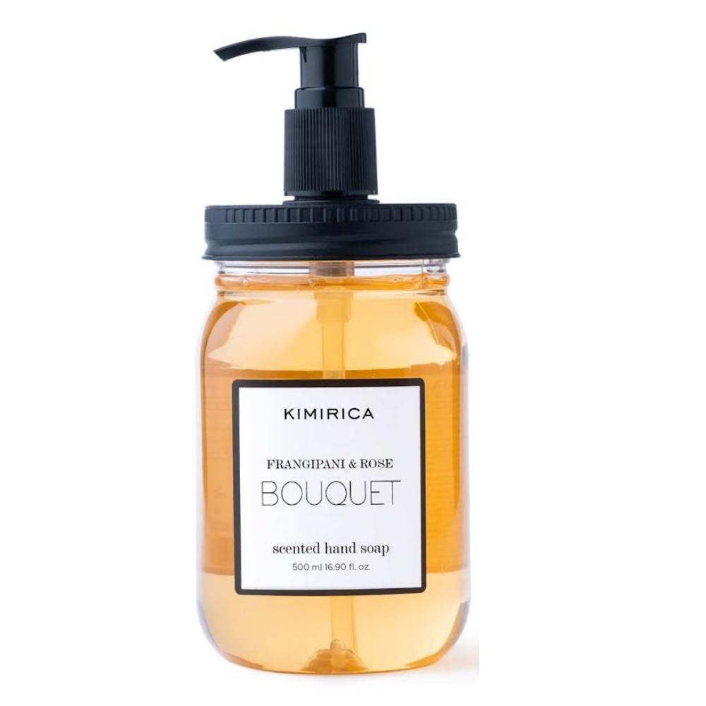 Bouquet Hand Soap With Goodness Of Frangipani And Rose- 100% Vegan & Paraben Free