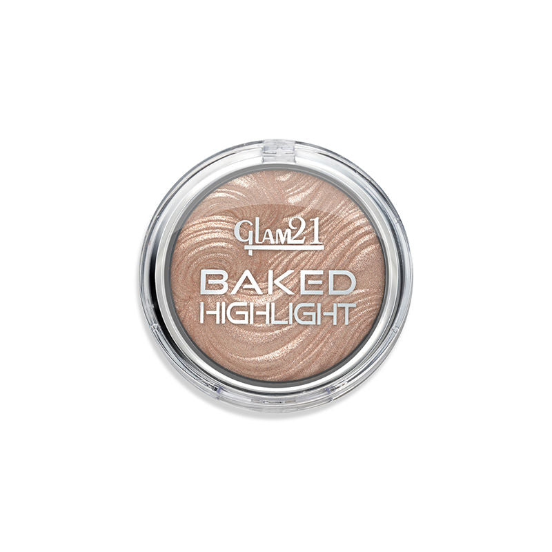 Baked Highlighter With Silky Pigments & Mettalic Finish