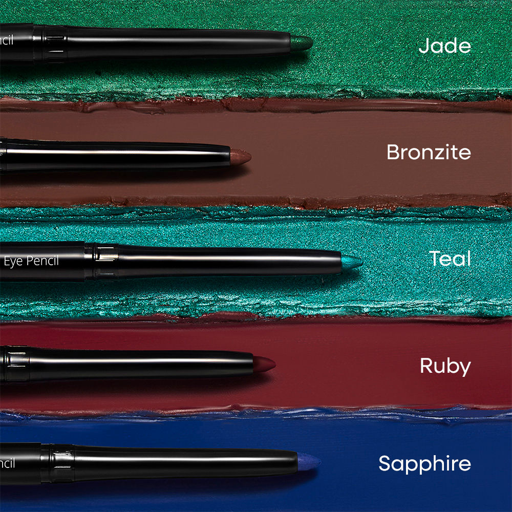 Nykaa GLAMOReyes Waterproof & Smudgeproof Colored Kajal Eyeliner Eye Pencil