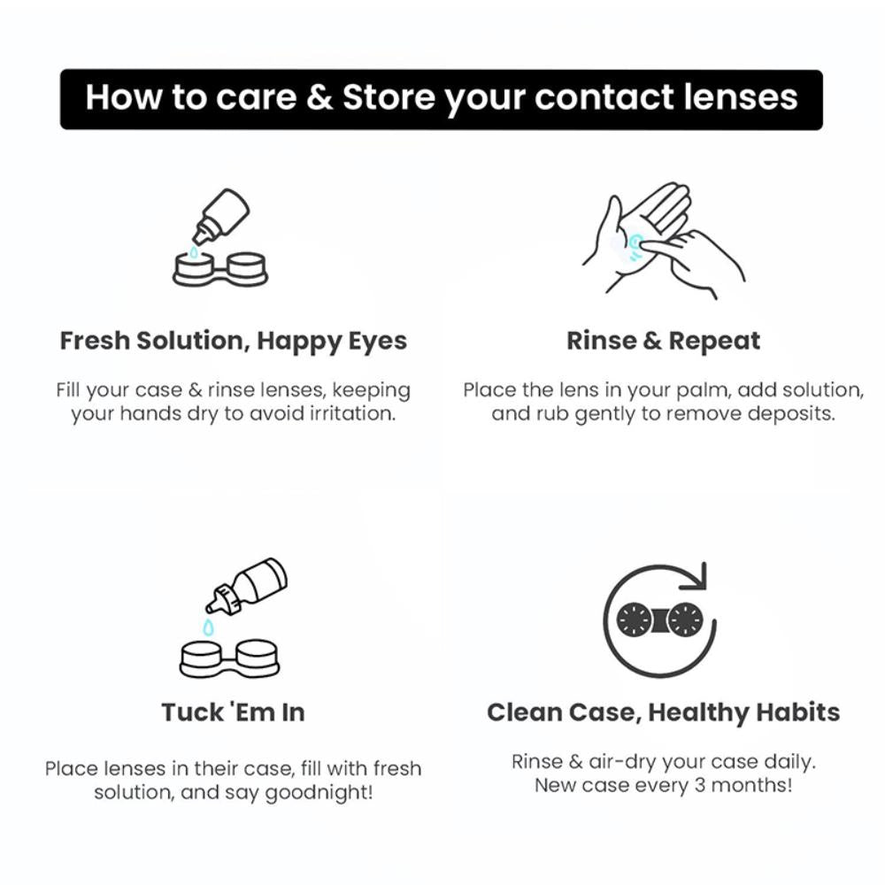Aquacolor Daily Disposable Zero Power Colored Lenses