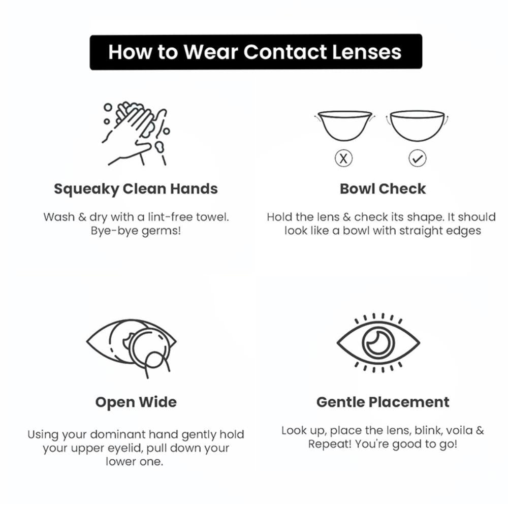 Aquacolor Daily Disposable Zero Power Colored Lenses