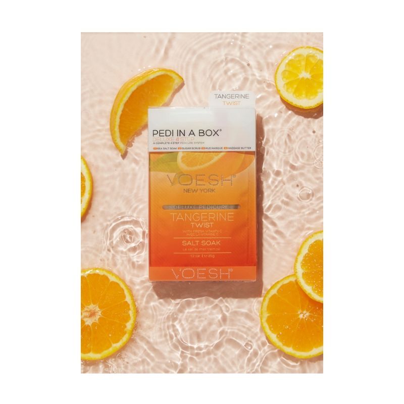 Deluxe Pedicure In A Box (4 Step) - Tangerine Twist