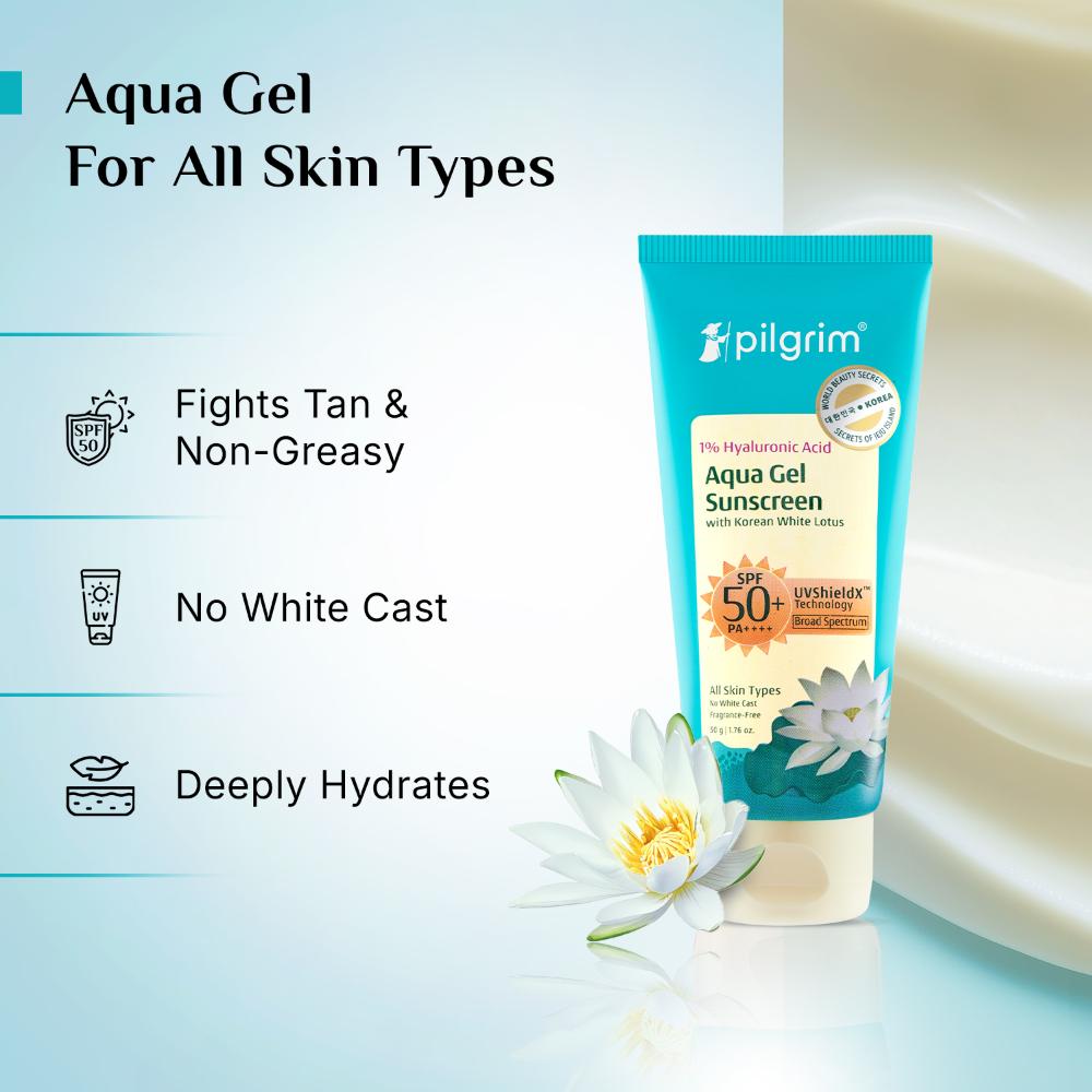 1% Hyaluronic Acid Sunscreen Gel SPF 50 PA+++
