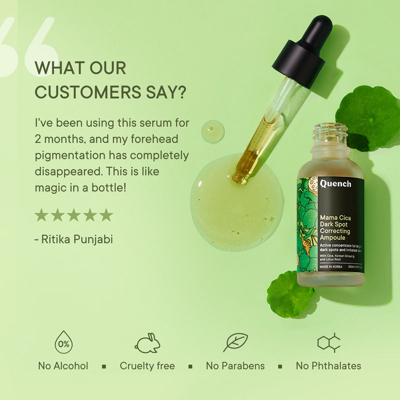Dark Spot Correcting Korean Serum with Cica
