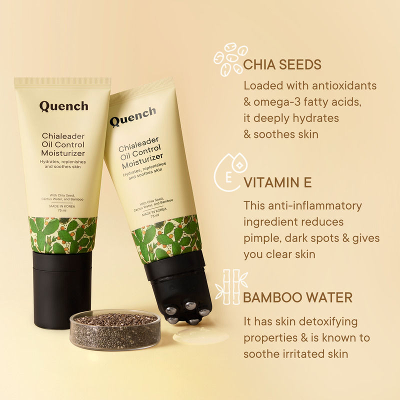 Oil Control Moisturizer with Chia Seeds Omega 3