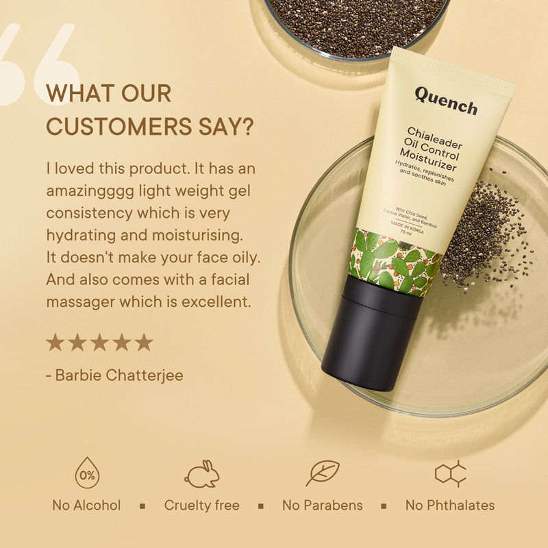 Oil Control Moisturizer with Chia Seeds Omega 3