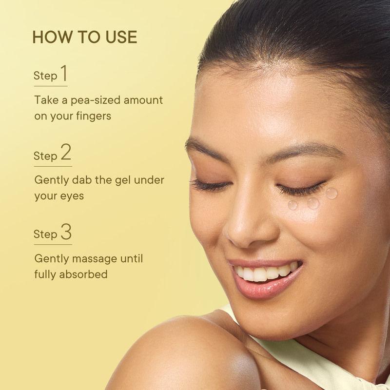 Vitamin C Under Eye Gel with Yuzu Lemon Extracts