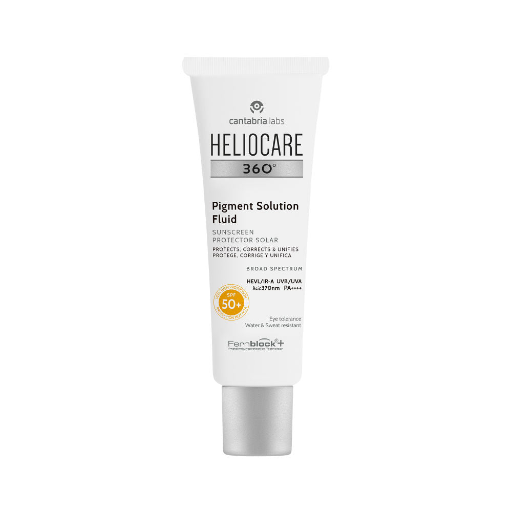 360 Pigment Solution Fluid Sunscreen With Niacinamide SPF 50+ Pa++++ Remove Tan & Brighten