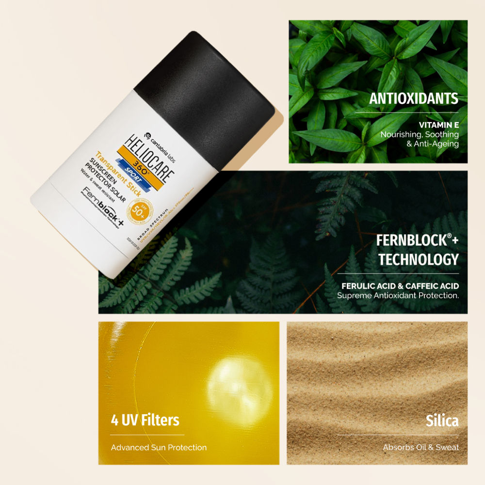 360 Sport Transparent Sunscreen Stick SPF 50+