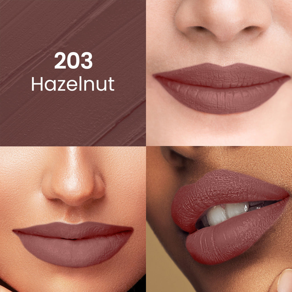 Pure Matte Lipstick , Non-Drying, Smooth Glide, Long Lasting