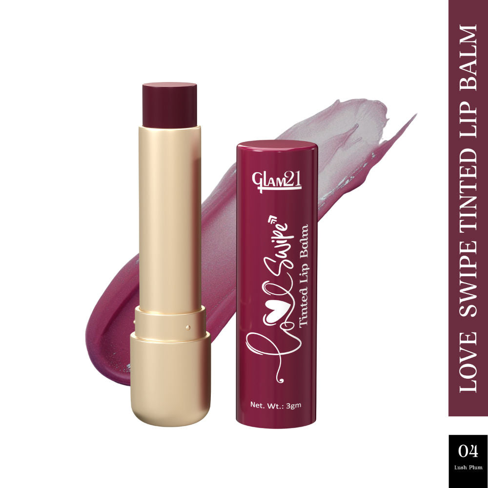 Love Swipe Tinted Lip Balm with Vitamin C, Hyaluronic Acid, Ceramide & SPF 30
