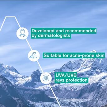 Hyseac Mattifying Fluid SPF50+ Light & Matt Texture Combination Oily Skin Dermat Recommended